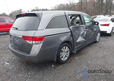 2014 Honda Odyssey Ex-L из США, поврежденный, VIN 5FNRL5H62EB137017